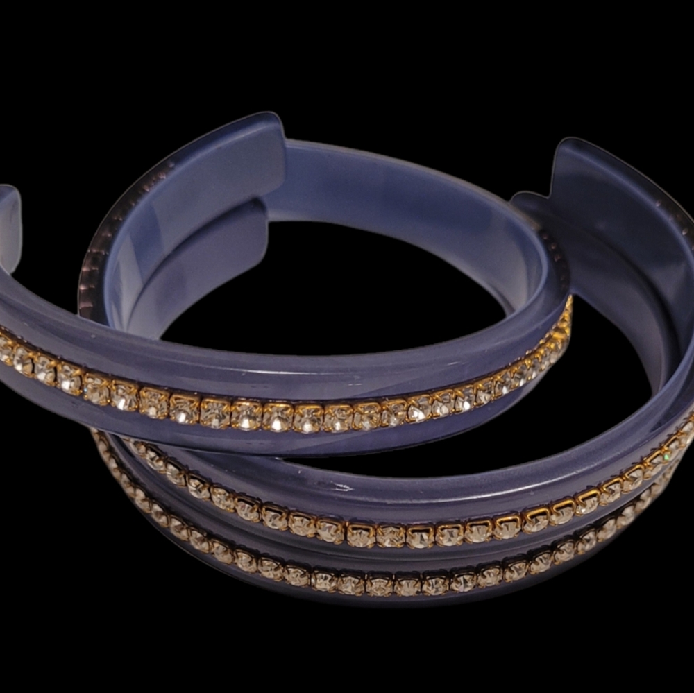 So Good Ladies Rhinestone Bracelets - Picture 3 of 7